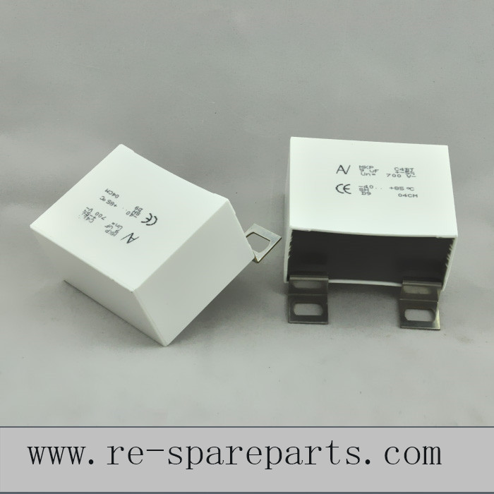 thumbnail image 2 of Lot Of 25 Kemet / Aerovox 5uF 600V Polypropylene Capacitors - Tab Terminal, C4BT, Surplus Stock 2 of 13
